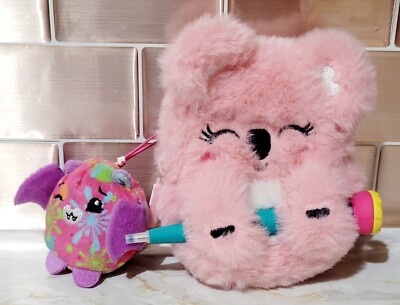 Smiggle Kids Fluffy Keyring Book Pen Mini Rucksack UK