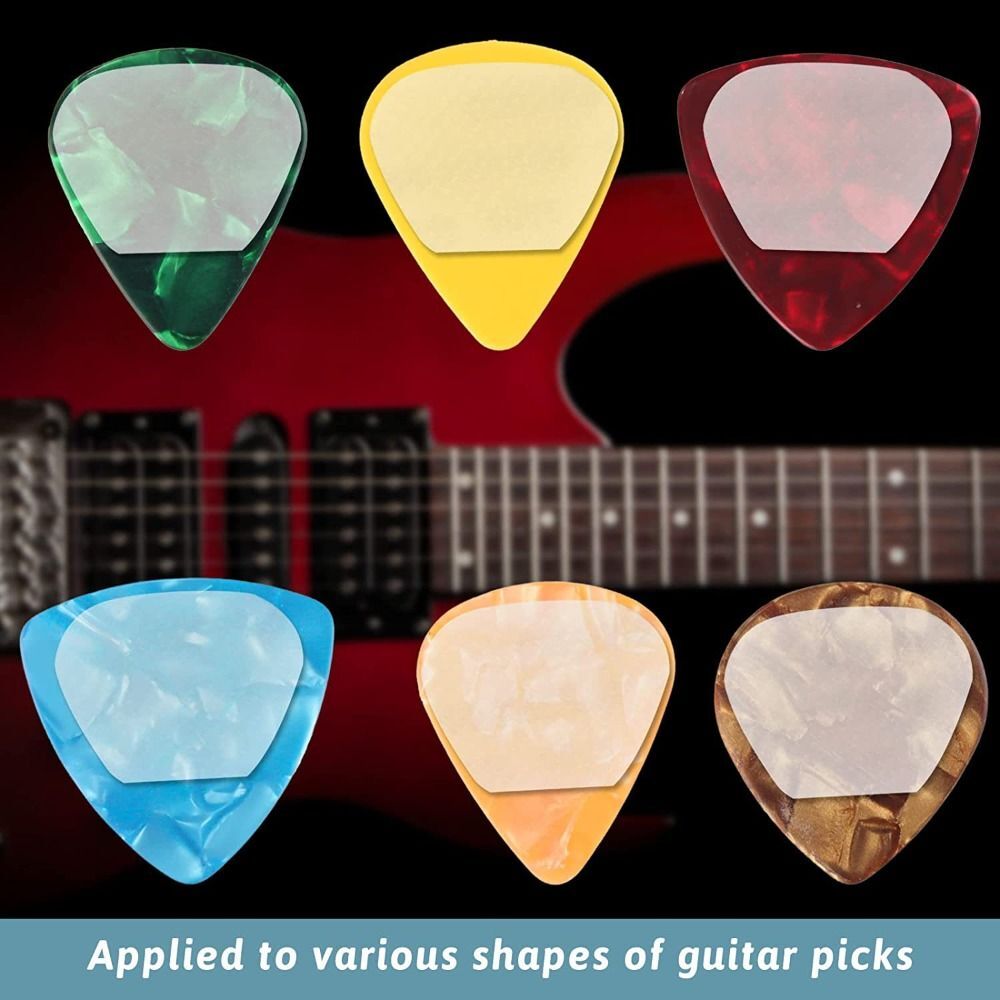 16Pcs/Set NonSlip Guitar Pick Grips Adhesive Guitar Pick Stickers eBay