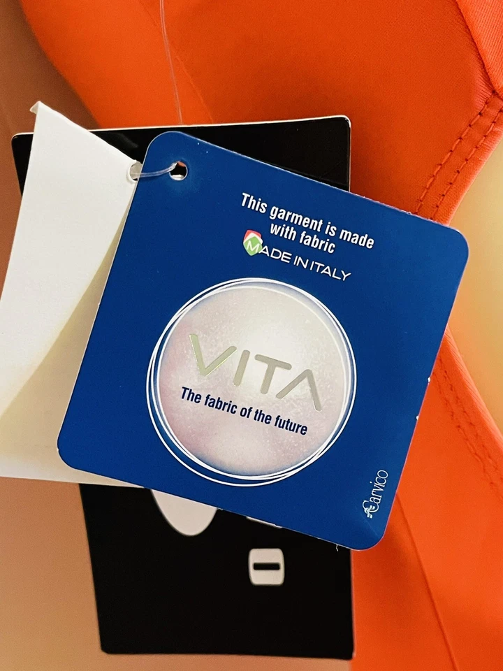 Nuevo Traje de Baño Oakley Una Pieza Coral Brillo Hecho en Italia Tela VITA Talla X-Pequeña Foto 3 de 4