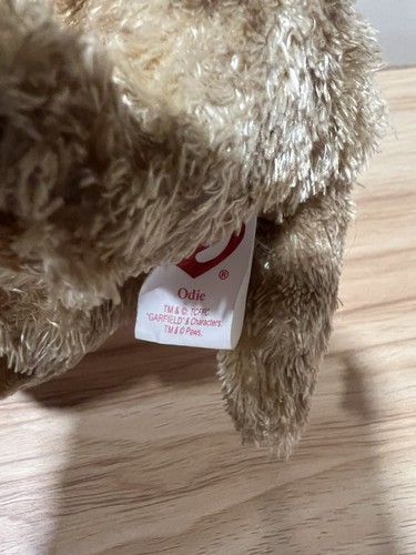 Ty Beanie Baby ODIE the DOG Bean Bag Plush from The Garfield Movie - Picture 5 of 7