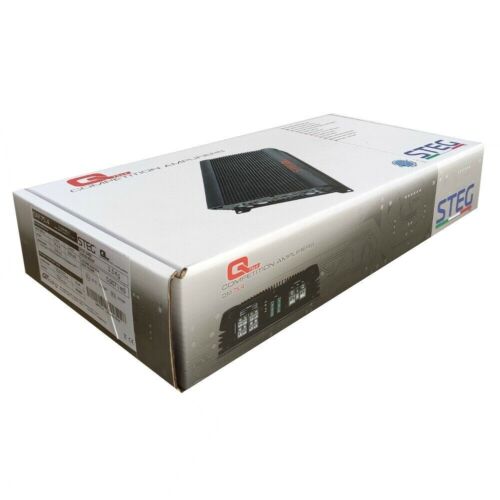 STEG QM75.4 QM 75.4 amplificatore 4 canali 4 x 105 watt rms stabile a 2 ohm - Foto 7 di 9