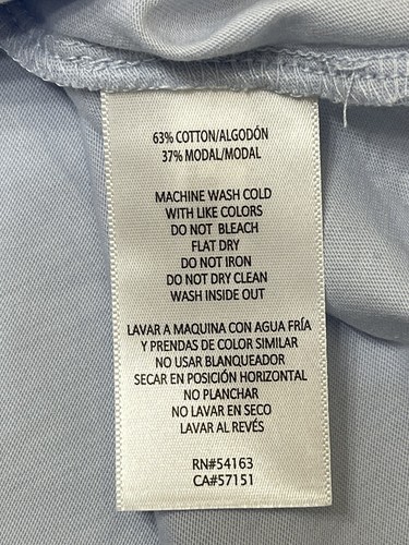 Calvin Klein Jeans Women’s Light Blue Casual Short Sleeve Crew Neck T-Shirt s XL - Picture 9 of 12