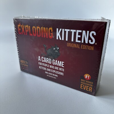Exploding Kittens Party Card Game Original Edition (Brand New Sealed)