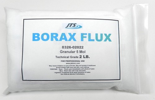 Borax Flux Casting Jewelry Melting Gold & Silver Melt & Glaze Crucibles 2 Pounds - Picture 3 of 4