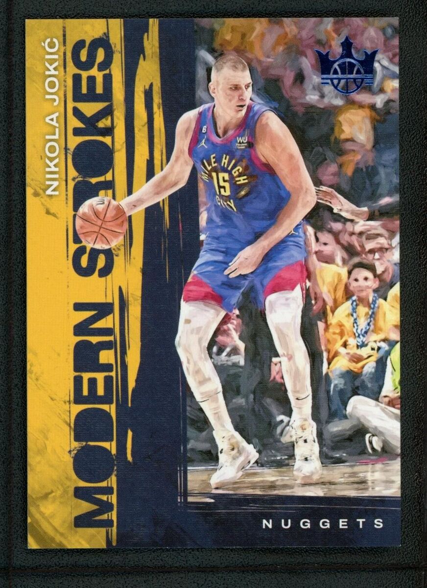 2023-24 NIKOLA JOKIC 78/99 PANINI COURT KINGS MODERN STROKES 2023-24 NIKOLA JOKIC 78/99 PANINI COURT KINGS MODERN STROKES