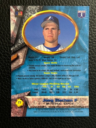 1994 Bowman Best Blue & Red- - Pick A Card -#1 - #98 +BC +RC +SV +HOF - Picture 38 of 78