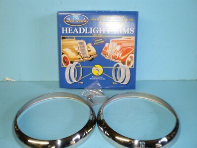 1935  Ford Passenger Car, 1935 1936 1937 1938 1939 Pickup Truck Headlight Rims