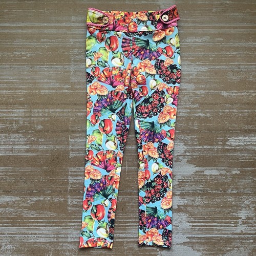 Agua Bendita Leggings Floral Concha Estampado de Frutas Boho Preppy Divertido Niñas 8