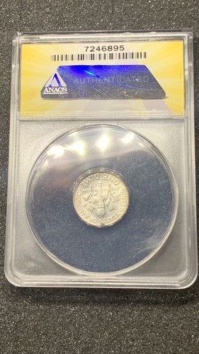 1960 10C STRUCK ON DEFECTIVE BLANK MS 64 FSB Rare Error - Picture 10 of 11