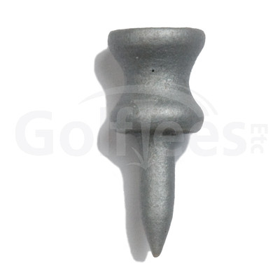 100 x 1'' Step Down Golf Tees - SILVER (1 x Bag of 100)