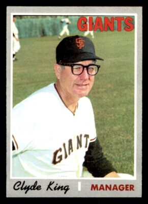 1970 Topps Baseball #624 Clyde King EX/MT *e2