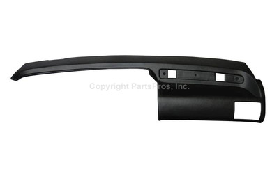 New Black Accu-Form Precision Molded Dash Cap / FOR 1989-1993 MERCURY COUGAR
