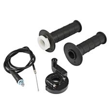 HandleBar Grip Throttle Cable Tube Clamp For Honda CRF XR 50 Pit Bike Motorcycle