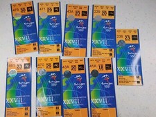 Sydney 2000 Olympic Games Tickets - Rowing/Swimming/Athletics