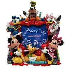 Disney World 3D Picture Frame Mickey Minnie Donald Daisy Pluto Goofy Artist