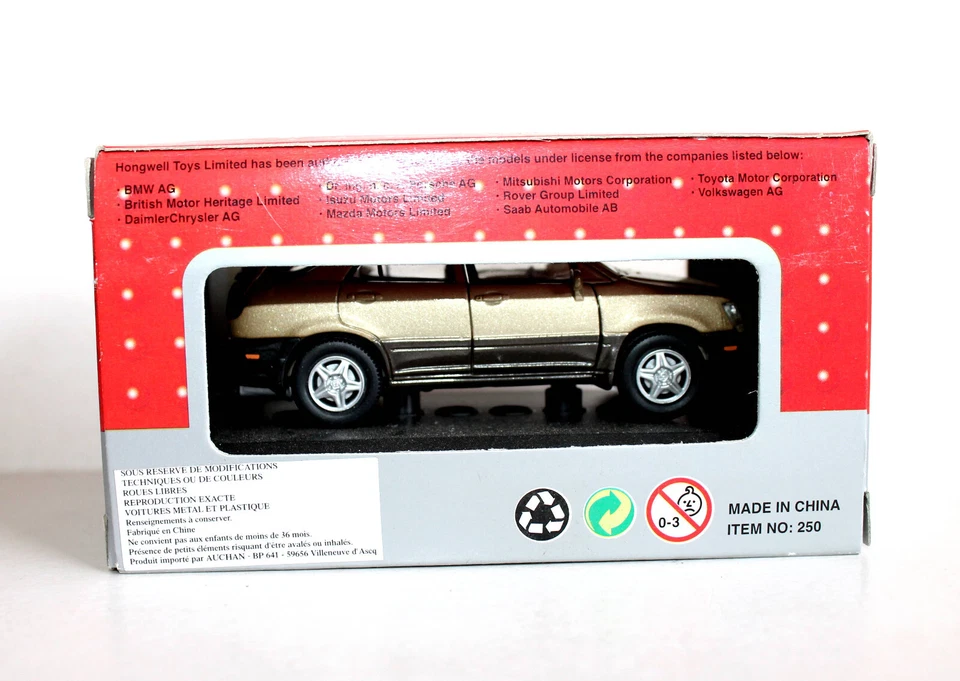 RARE! CARARAMA - LEXUS RX300, MINIATURE 1/43 VOITURE AUTO ANCIENNE MODELE REDUIT - Photo 3/4