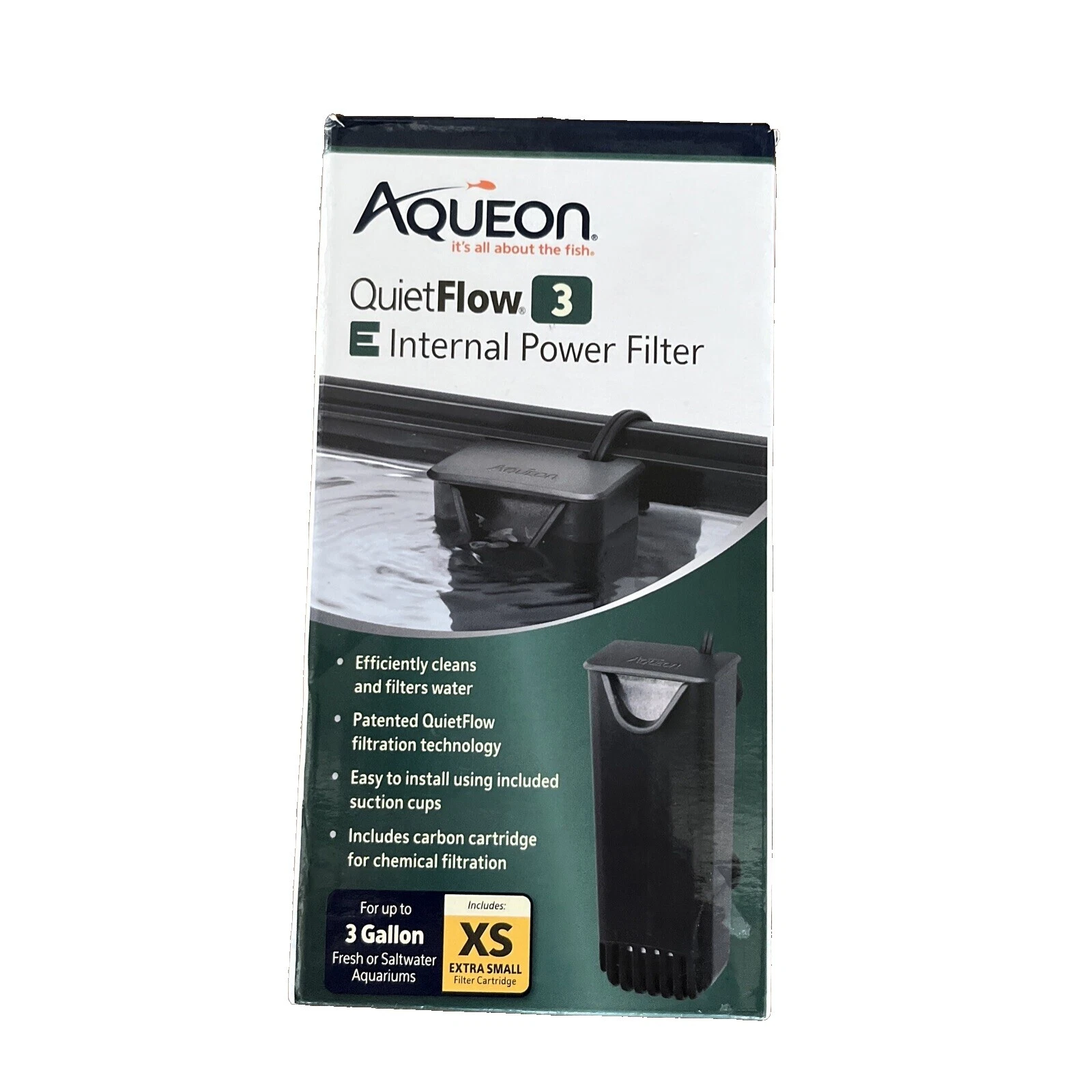 Aqueon Fresh Water Aquarium Power Filters