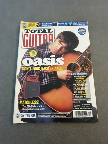 Total Guitar Magazine- Issue 35, September 2005. Noel Gallagher Cover