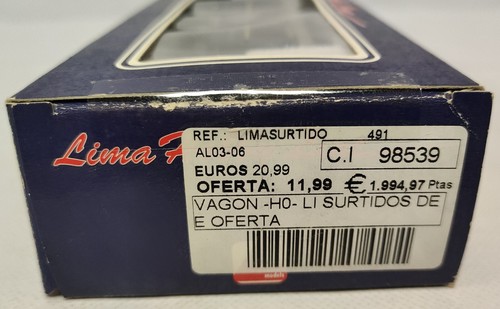Vagón Luggage Wagon CIWLT Lima Jovef escala HO Italia - Imagen 8 de 10