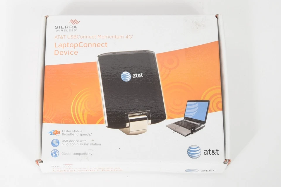 AT&T USB Connect Momentum 4G – Sierra Wireless Laptop Modem Device Aircard - Image 2 of 4