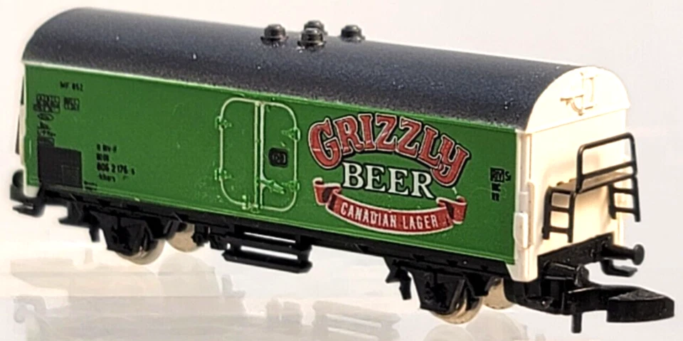 Z Scale Marklin Mini-Club 8600 Grizzly Beer Car DB - Image 4 of 4