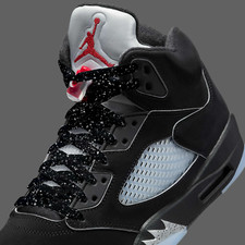 AJ5 Metallic Speckle Shoe Laces White Cement AJ4 Black Cement Thunder Lightning