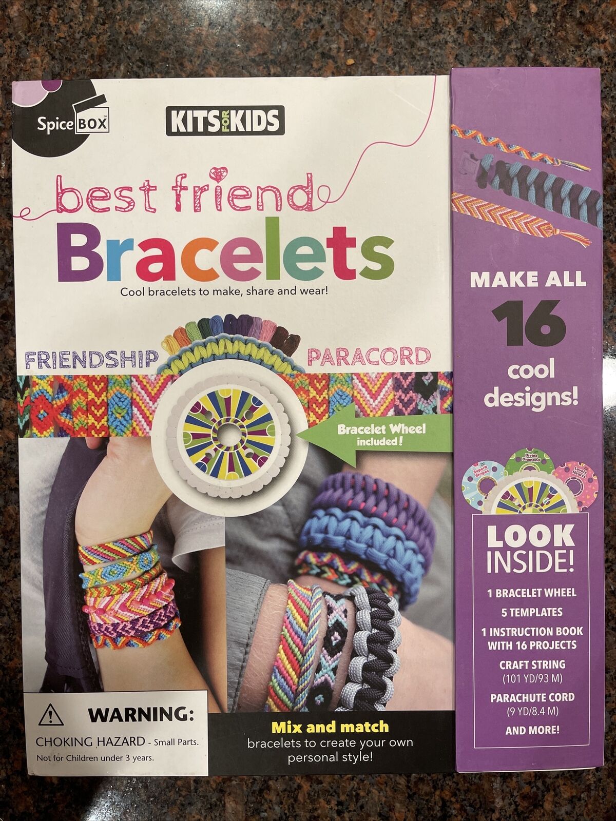 Spice Box Kits For Kids Best Friend Bracelets Kits NEW