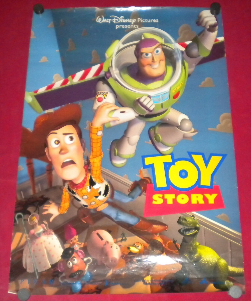 Toy Story Movie Poster 18x27 S/S Tom Hanks Tim Allen Joan Cusack