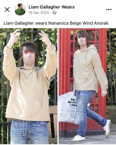 Nanamica Packable Anorak Smock Pertex Equilibrium Medium Terraces Liam Gallagher - Picture 11 of 11
