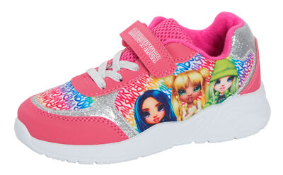 Rainbow High Mädchen Turnschuhe Kinder Mode Puppe Easy Touch Verschluss Sportschuhe    
