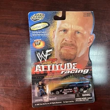 1999 Road Champs ATTITUDE RACING Stone Cold Steve Austin Die-cast WWF STARS (T36