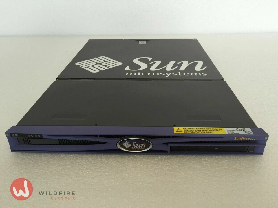 Sun Fire V210, 2x 1.06GHz, 2GB, 1x 73GB, PSU, Rackmount Kit - Image 3 of 4
