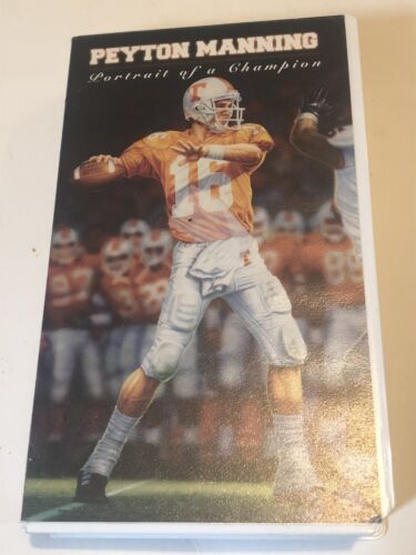 Peyton Manning Portrait Of A Champion VHS-Kassette