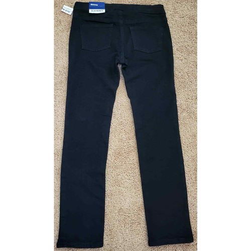Old Navy Black Skinny Jeans- Girl's Size Large (10-12) - Picture 4 of 4