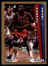 1992-93 Fleer Harvey Grant Washington Bullets #233