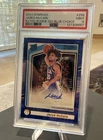 Jared McCain Rated Rookie AUTO Blue /49 PSA 9 THUNDER
