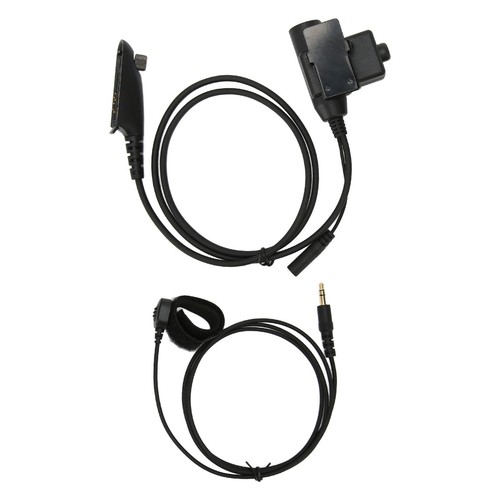 `Ptt Adapter With Back Clip Push To Talk Headset Adapter For Gp140 - Zdjęcie 4 z 12