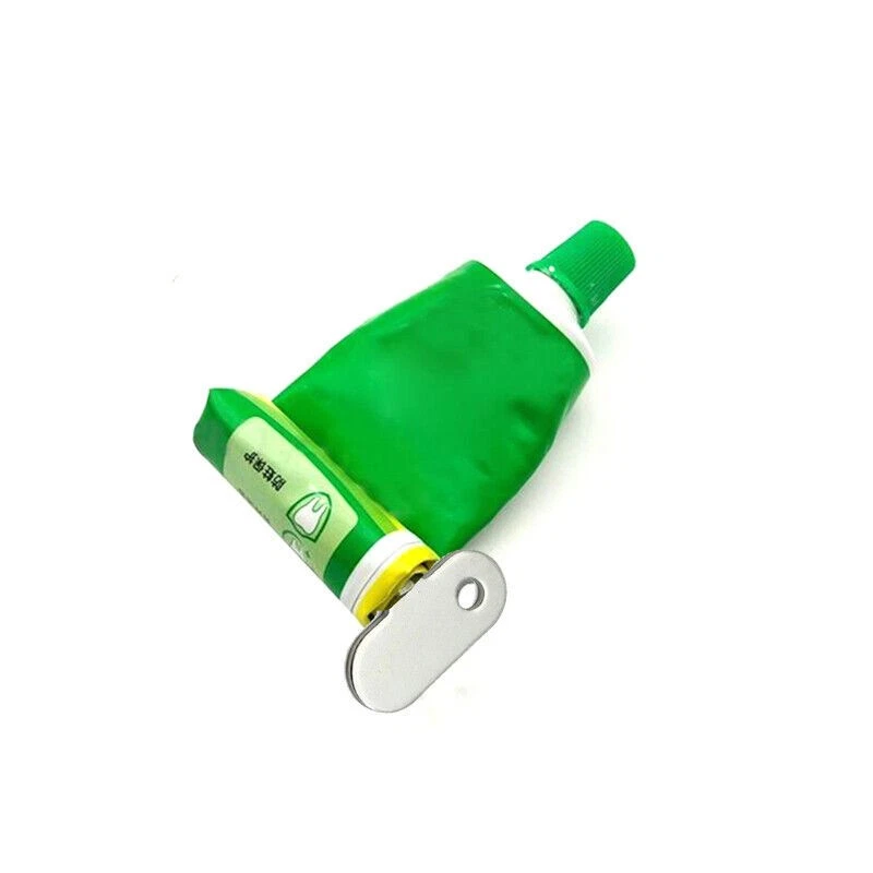 Metal Tube Toothpaste Squeezer Key Roller Dispenser Wringer Bathroom Supplies - Image 3 of 4