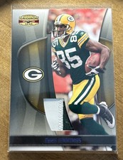 2009 Donruss Gridiron Gear #36 Greg Jennings Green Bay Packers 2 Color patch/13!