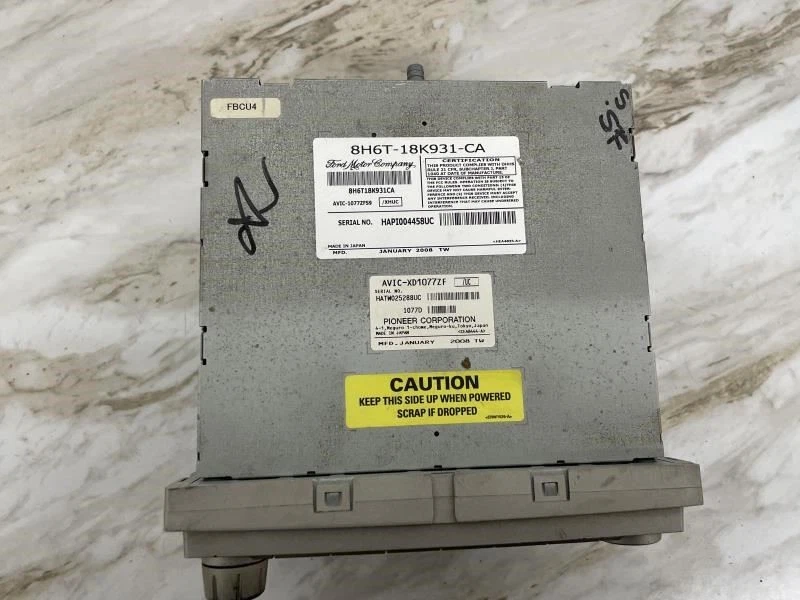 Receptor de radio reproductor de CD Lincoln Mkz Am Fm 2008-2009 8H6T-18K931-CA Foto 2 de 4