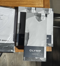 Olymp T-Shirts V-Ausschnitt Größe XXL NEU (...