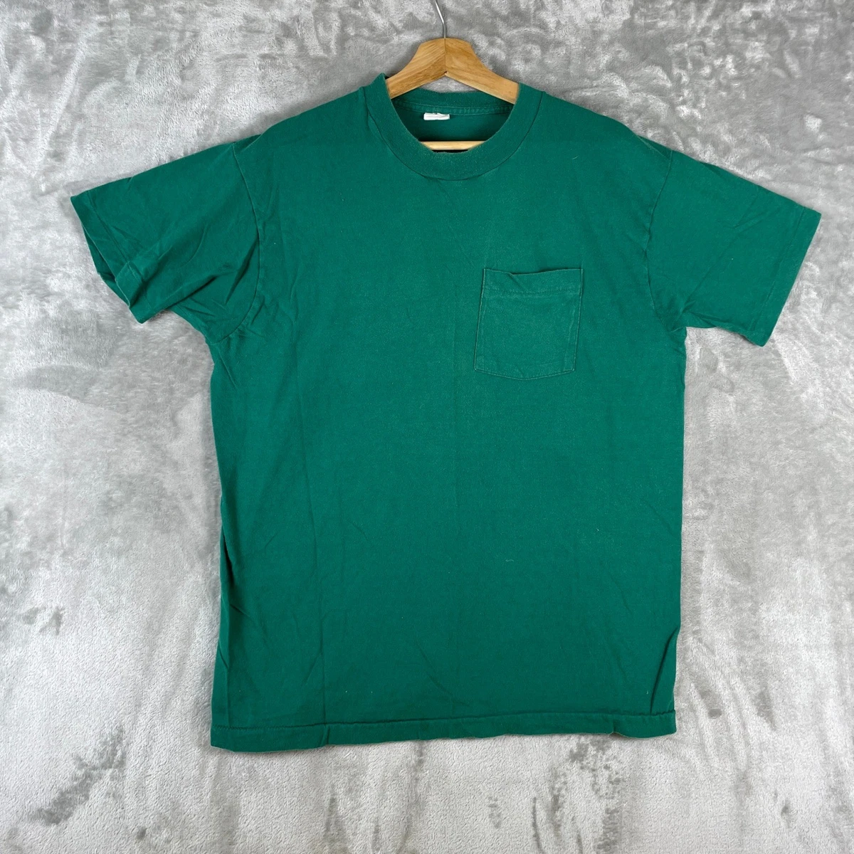 Fruit of the Loom Green Vintage T-Shirts for Men for sale | eBay