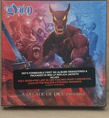 DIO /A Decade Of Dio 2016 RHINO社リマスターBOX A Decade of Dio: 1983-1993 [Box] by Dio (Heavy Metal) (CD, Jul