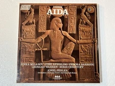 Verdi Aida Milanov Perlea (1982 RCA VLS 43533 Import 3LP Stereo Box Set)