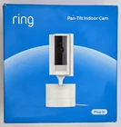 Ring Pan-Tilt Indoor Cam (newest model) 360° pan coverage, Two-Way Talk, White