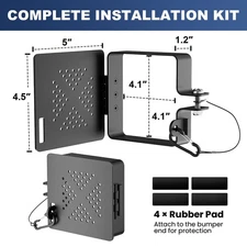 4" RV Bumper Cap Cover Bumper Plug End Cap Square Bumper Caps For Forest River