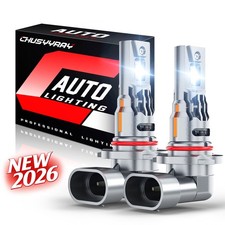 2x 9005/HB3 LED Headlight Kit Bulbs 6500K High/Low BEAM Super White Bright