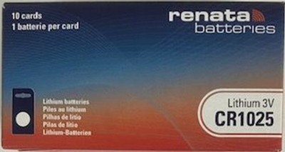 10 Renata CR1025  3V Lithium Coin Batteries Swiss Made Free Shi EXP. 08/30