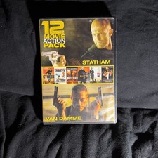 12 Film Action Pack DVD, 2015, 2-Disc Set
