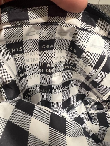 Coach Checkered Nylon Backpack In Good Condition - Bild 4 von 7